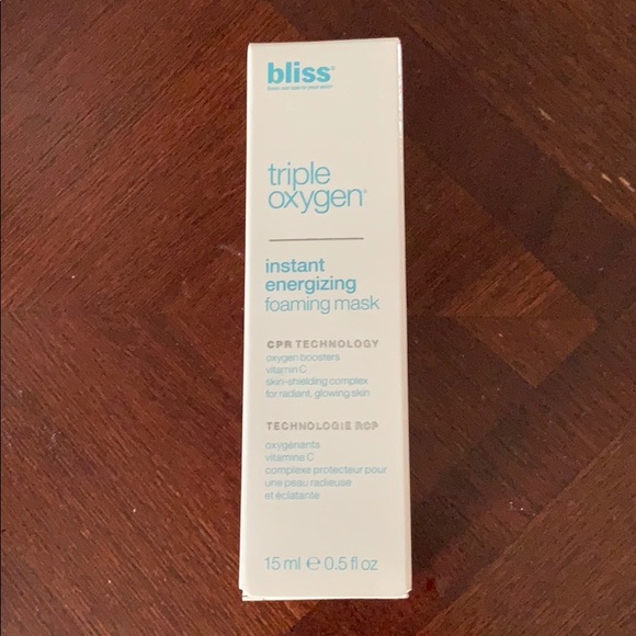 Bliss Other - Bliss triple oxygen foaming mask .5 oz